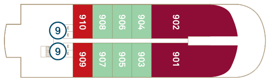 Scenic Ocean Cruises Scenic Eclipse Deck 9.png